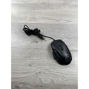 Kone Roc-11-815-Bk Gaming Mouse Lights Black Tilt Wheel USB 2.0 Wired Optical